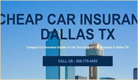 Car insurance Dallas TX